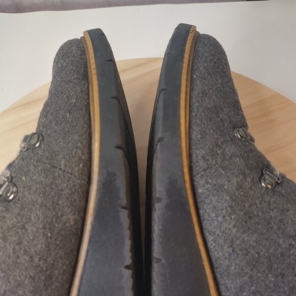 Dr. Scholl's So Cozy Gray Ankle Flannel & Faux Fur Waterproof Boots Women US 9M - Picture 13 of 16